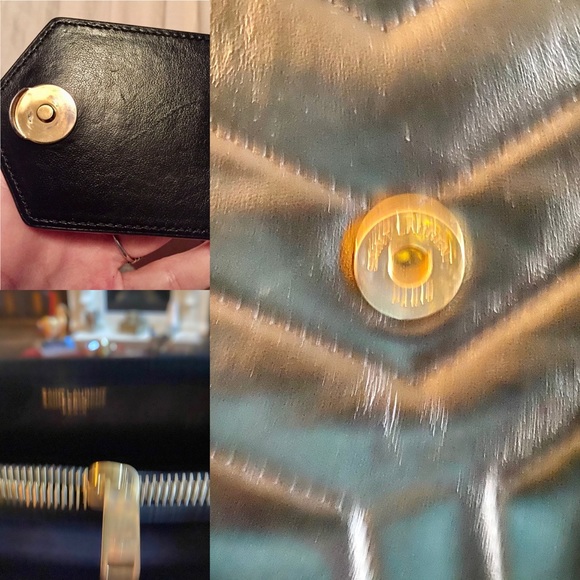 YSL Lou Lou Chevron Matelase Tote Bag - Picture 9 of 13